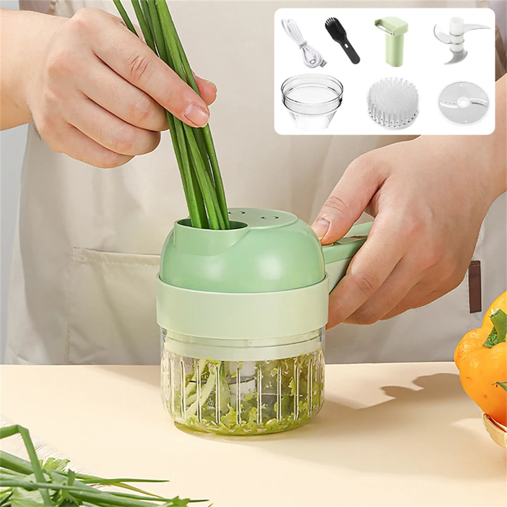 Multifunctional Electric Vegetable Cutter